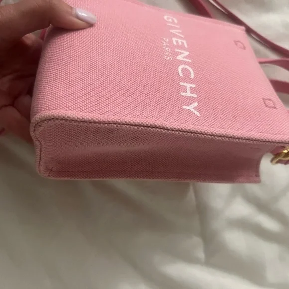✨Authentic Givenchy Mini Canvas Tote in Pink✨ - Picture 14 of 16